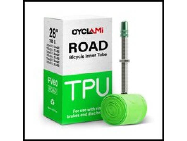 CYCLAMI Ultralight Fiets TPU Binnenband 700C 700X18 23 25 28 30 32 Road Fiets TPU Materiaal Band 45mm 60mm Lengte Franse Ventiel