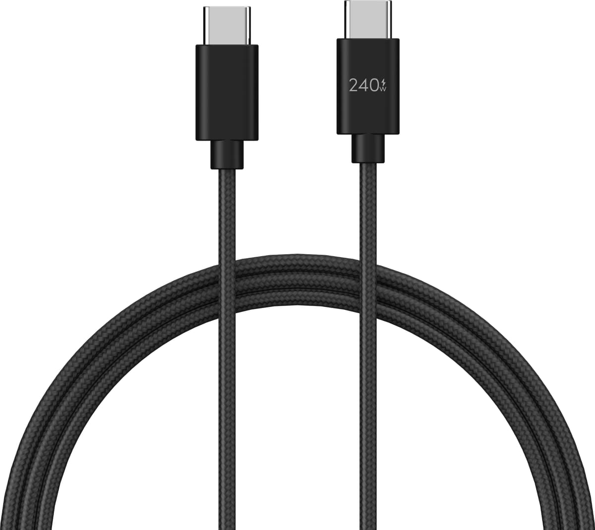 Andersson USB-C - USB-C Braided 5A 240W Black 2M