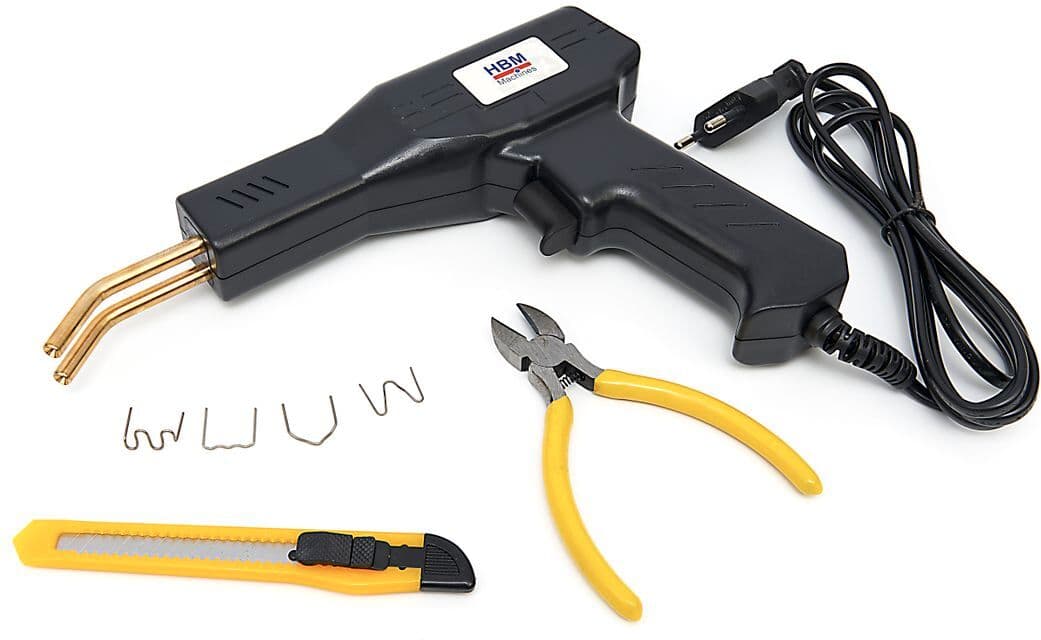 HBM 43 Watt Hot Nietmachine, Plastic Soldeerapparaat, Bumper Reparatieset Inclusief 200 Nieten