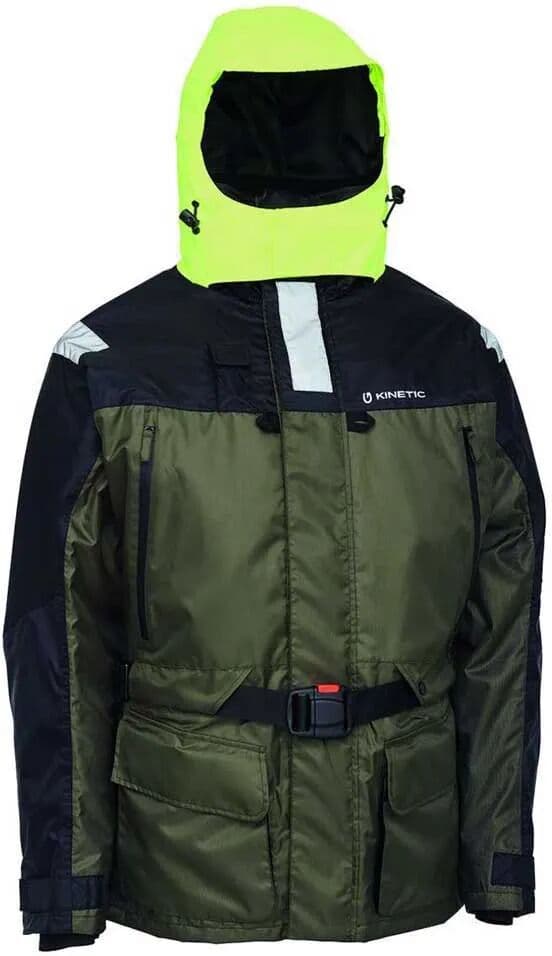 Kinetic Conjunto Guardian Flotation 2 Piezas Olive / Black 2XL