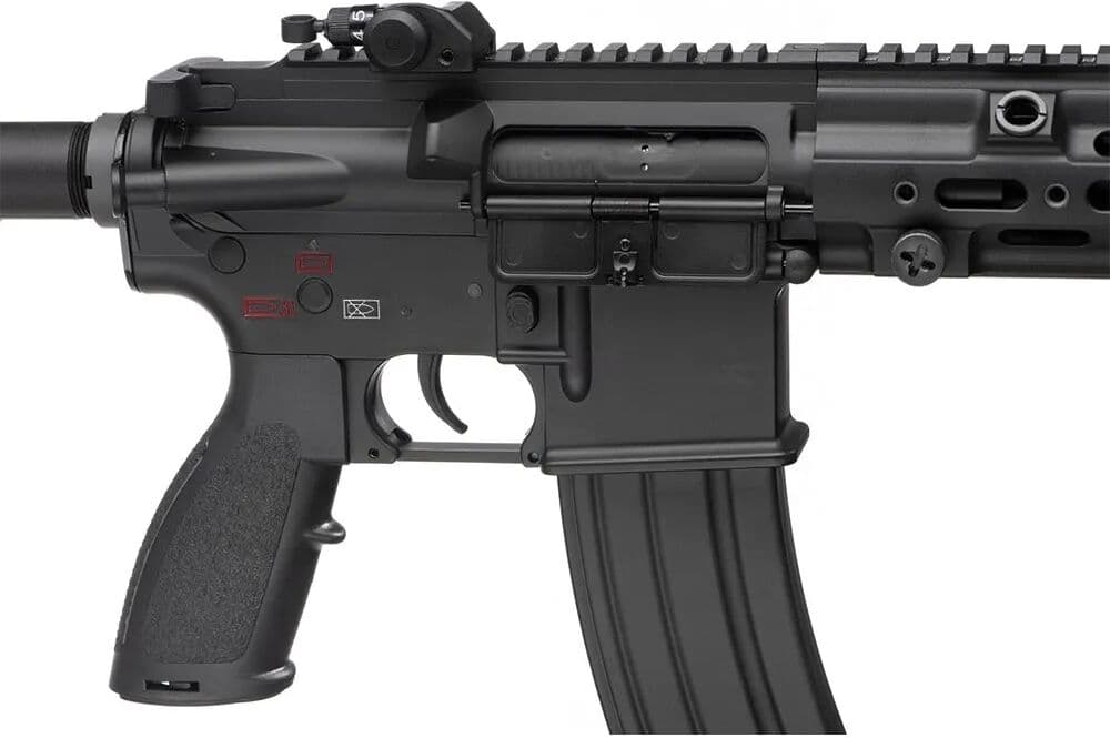 E&c Rifle De Asalto De Airsoft Sopmod 10.5´´ Qr 1.0 Egv S-aeg Black One Size