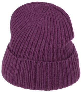 Wool&Co Sombrero Hombre Morado ONESIZE Hombre