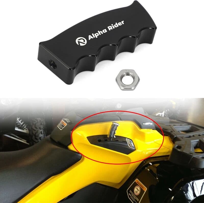 NONE Bar Shift Knob Solid 6061 Aluminum for a Can-Am Outlander or Renegade 1000, 850, 800, 650, 570, 500, 450 and 400