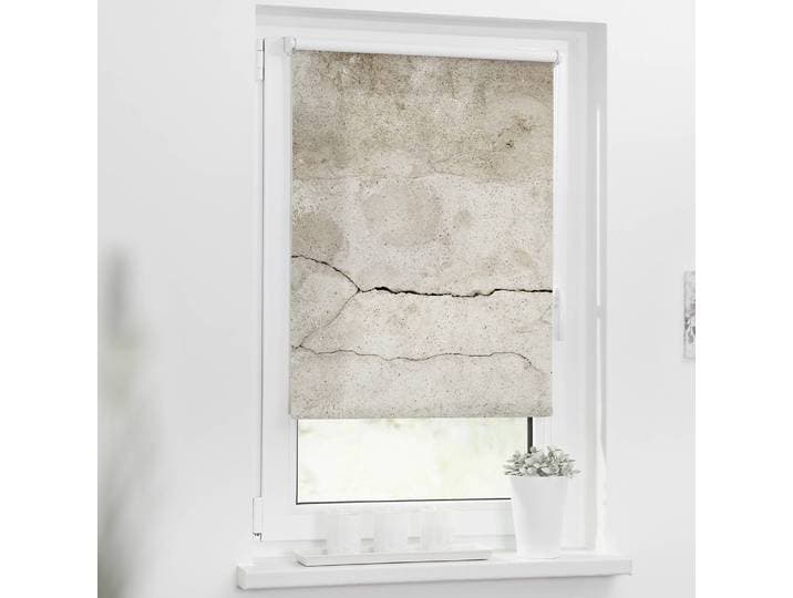 home24 Klemmfix rolgordijn Beton 60 x 150cm grijs