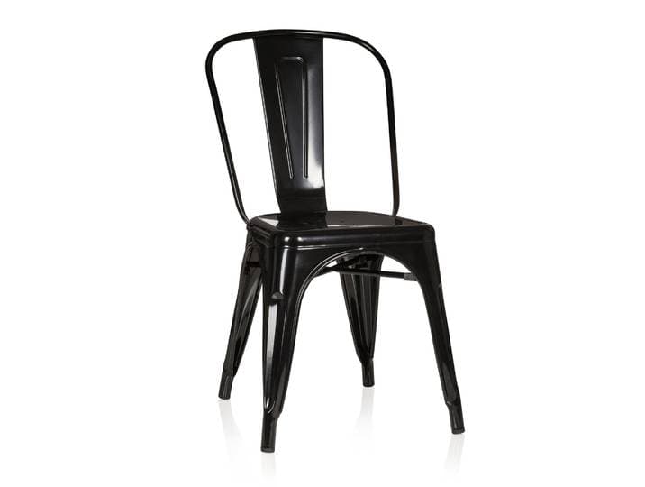 Chaise Vantaggio Comfort Métallique Noir Hjh Office