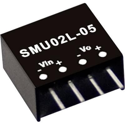 MEAN WELL SMU02N-15 DC/DC-Wandlermodul 133mA 2W Anzahl Ausgänge: 1 x Inhalt 1St.