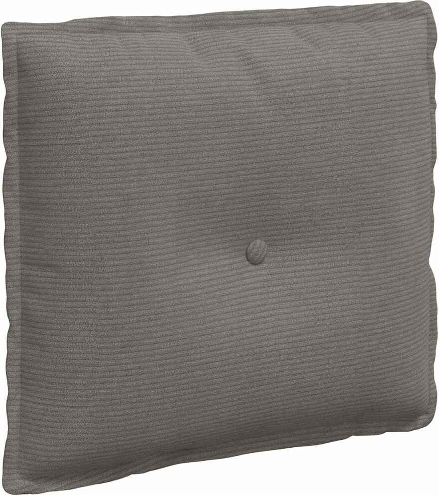vidaXL Coussin de Dos Gris clair 50 x 45 x 19 cm