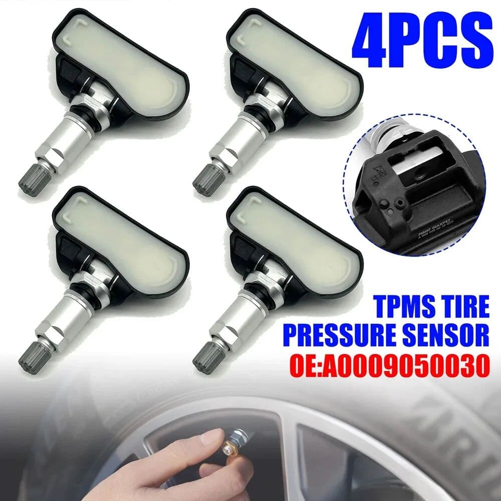 NONE 4Pcs TPMS Tyre Pressure Sensor OEM A0009050030 For Mercedes-Benz A-Class E-Class ML-Class S-Class W205 W212 W205 C204 W166 W222