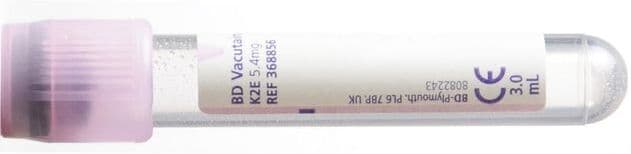 BD Hemogardrör Lila K2 EDTA 5/3ml 100/fp