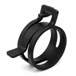 Federbandschelle schwarz 12mm Bandbreite - 35,0 - 38,0 mm