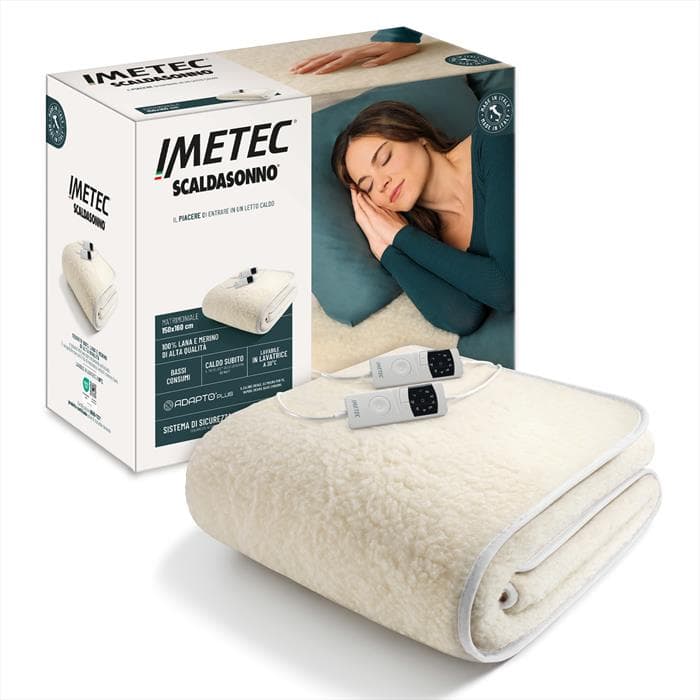 Imetec Scaldasonno Adapto Plus Lana-merino Matr