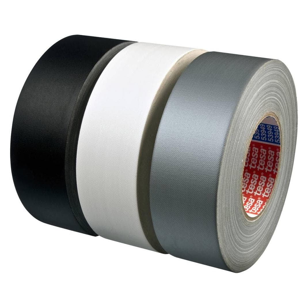 tesa Gewebeband matt 80mesh 50:50 silber (50 mm) (53949-00005-02)