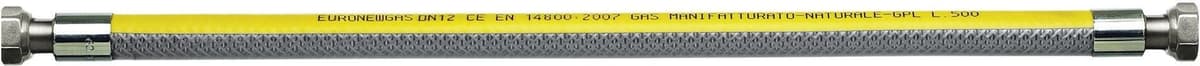 Acom TUBO GAS  UNI14800 100 cm FF1/2 INTERNO ACCIAIO