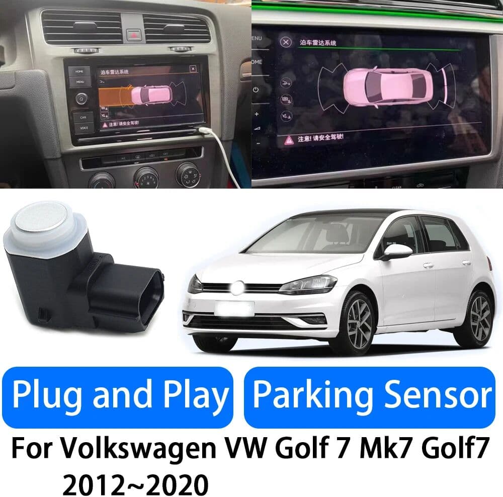 HighCity For  Volkswagen VW For Golf 7 Mk7 Golf7 Reverse Radar Precision Easy Install (2016~2021 Models) OEM Fit Parking Sensor System