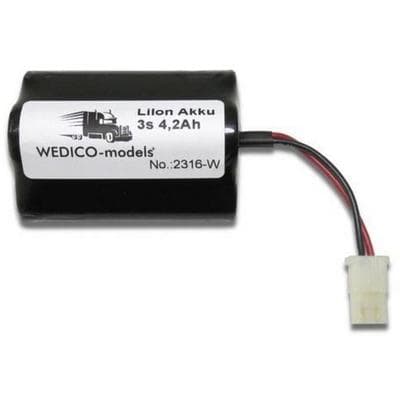 WEDICO-models Modellbau-Akkupack (LiIon) 11.1V 4200 mAh AMP