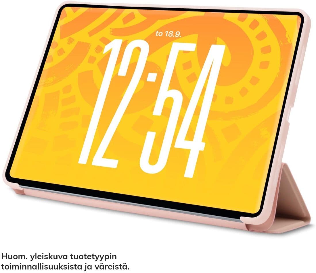 OnePlus Pad Lite Hupsis Jemma Tabletin Suojakotelo, Vaaleanpunainen