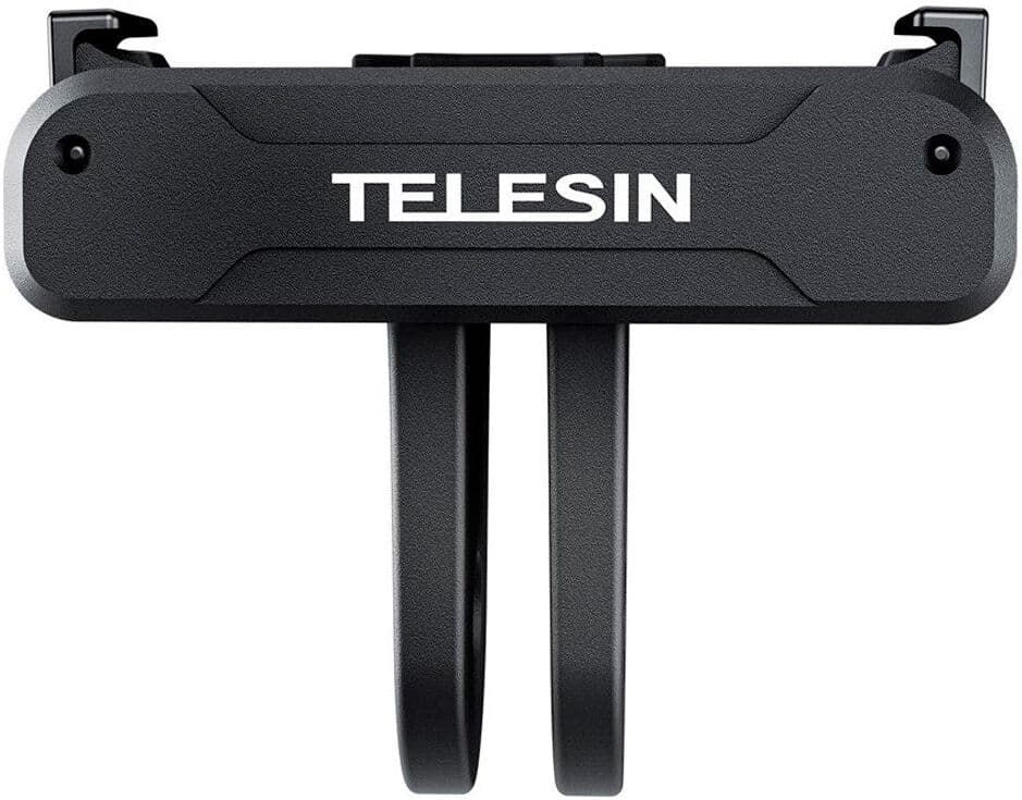 TELESIN - Magnetisk Dobbelt Claw Mount - DJI Osmo Action 3 / 4 / 5 Pro - Sort
