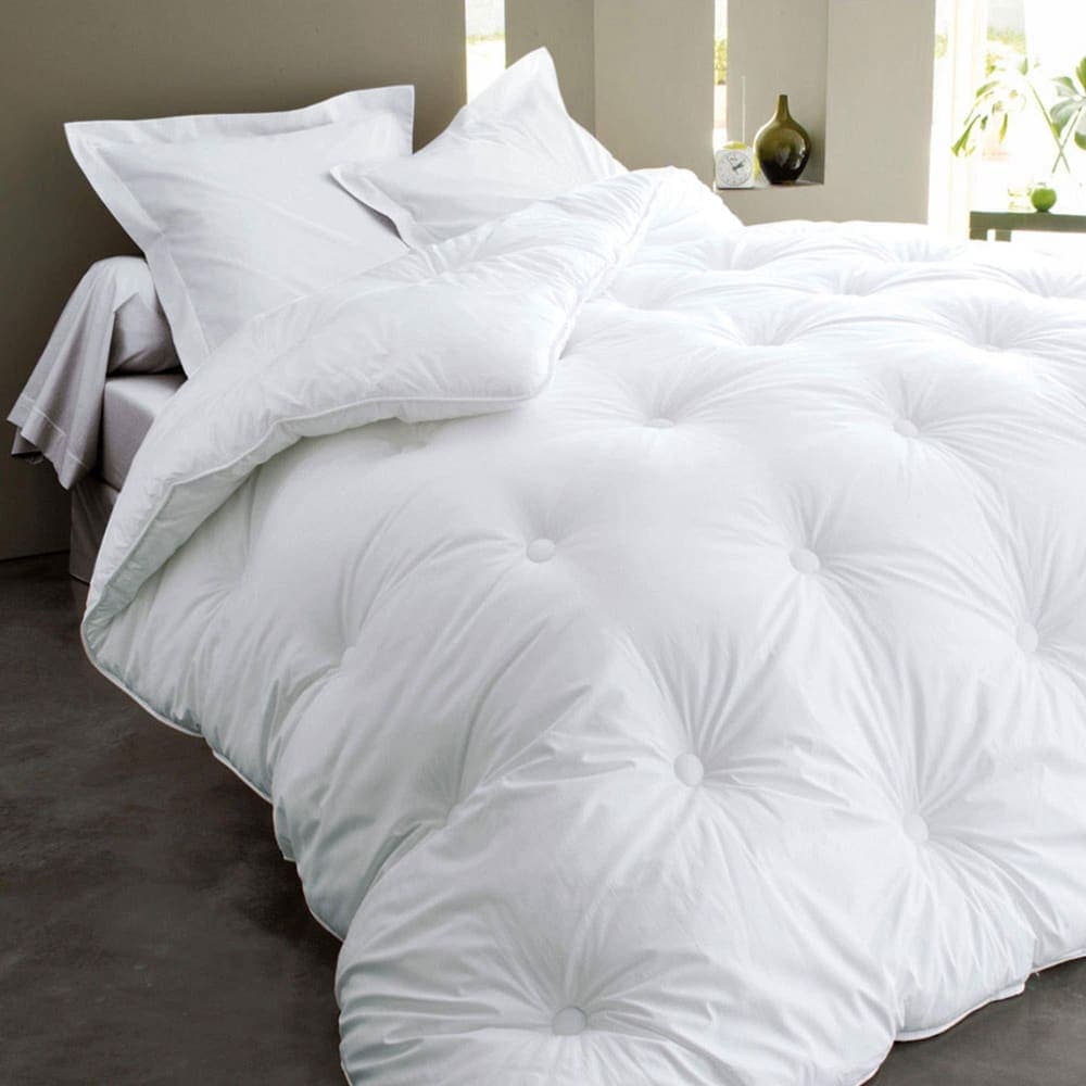 Becquet Couette très chaude en coton blanc 240x220cm