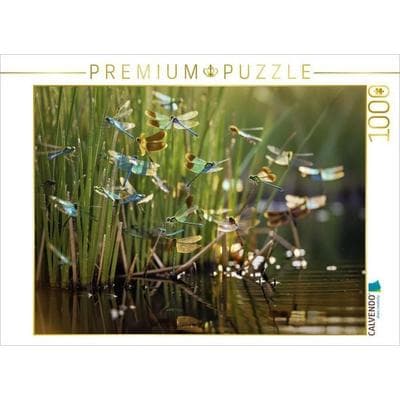 CALVENDO Puzzle Zwischen Halmen und Himmel, ein Ort, der Zeit vergisst. | 1000 Teile Lege-Größe 64x48cm Foto-Puzzle für glückliche Stunden, von ,
