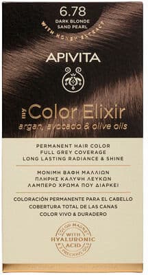 Apivita My Color Elixir Permanent Coloration 6.78 Dark Blonde Sand
