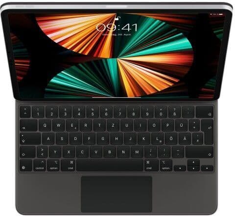 Apple Magic Keyboard (iPad)   iPad Pro 12.9" 2021 (MXQU2T/A)   Svart   IT
