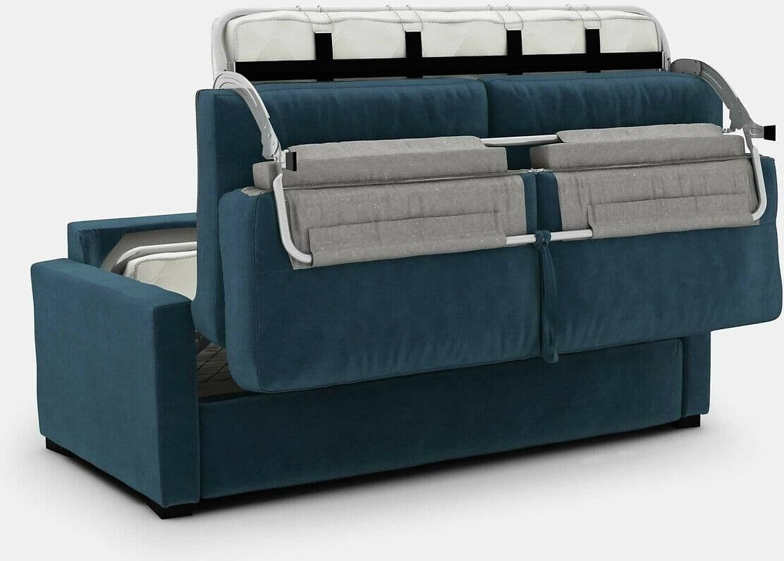 LA REDOUTE INTERIEURS Canapé convertible 2, 3 ou 4 places, premium HR, en velours, TIMOR