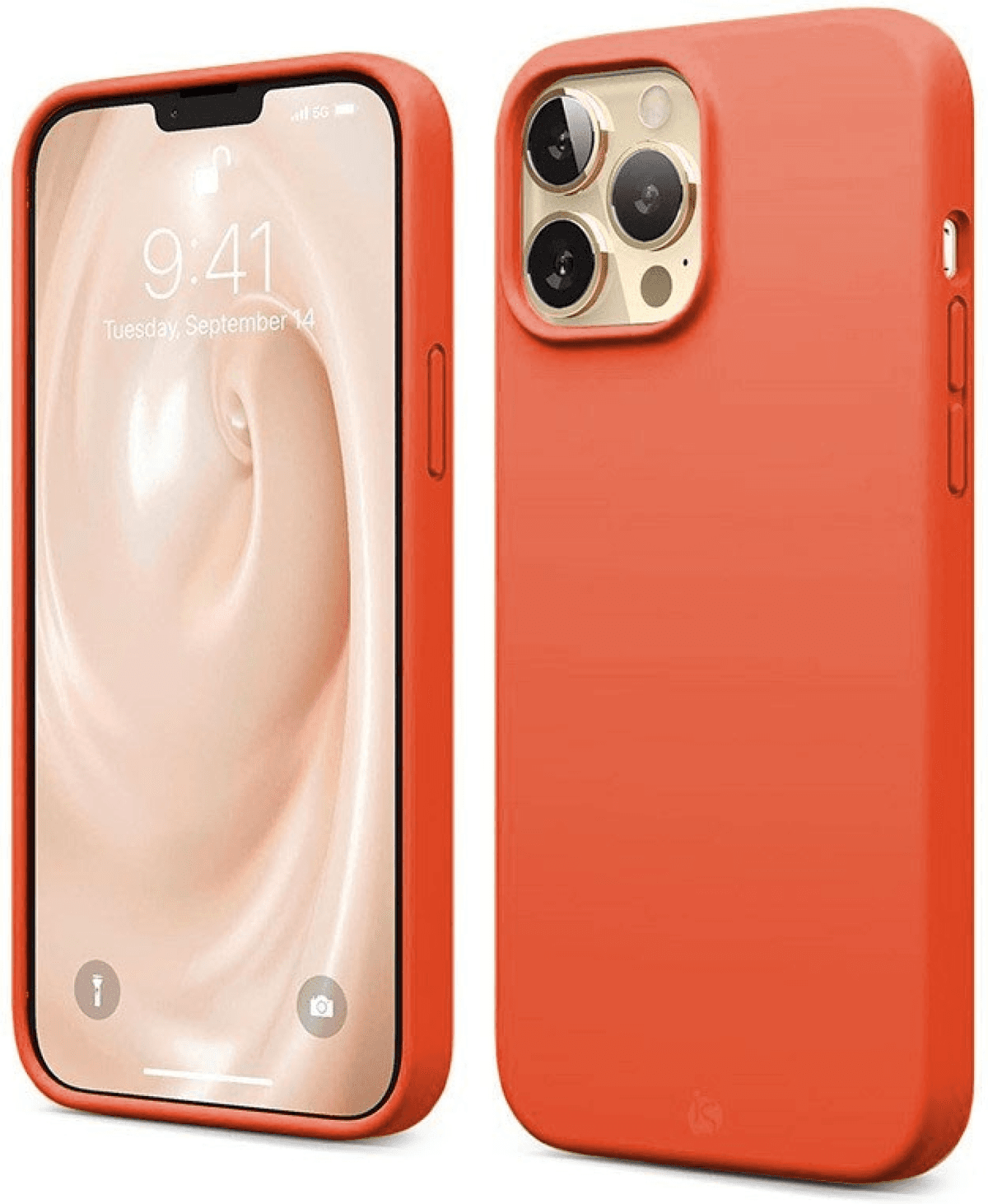 iS Capa Silicone Líquido Magsafe iPhone 15 Pro - Laranja