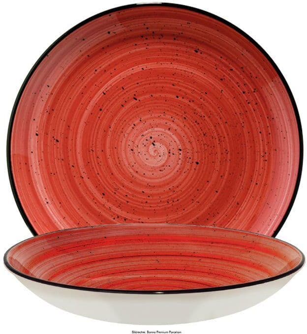 Bonna Piatto Fondo 25 cm Aura Passion Bloom