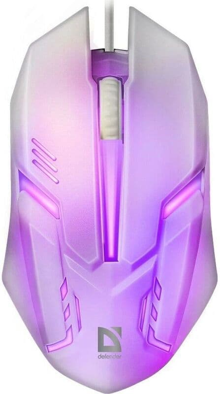 Defender Cyber MB-560L RGB Gaming Ποντίκι Λευκό 52561
