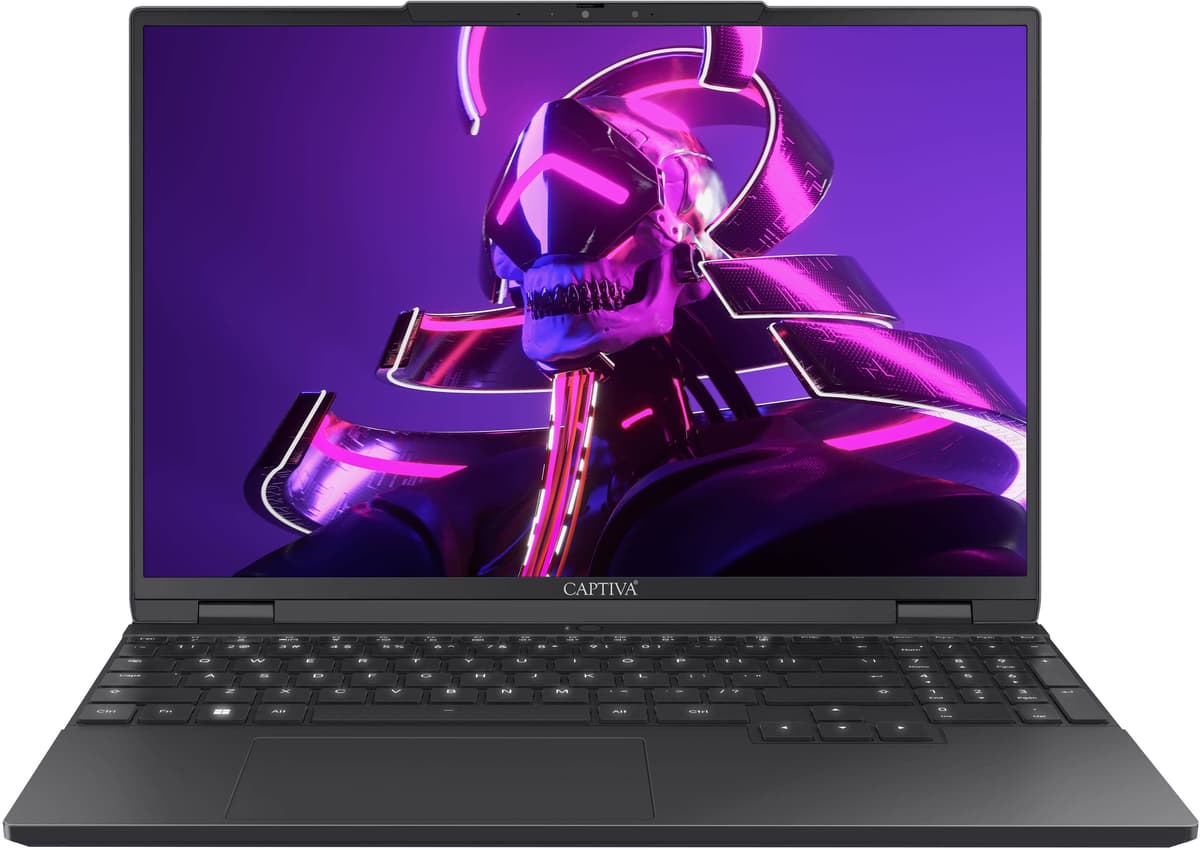 CAPTIVA Business-Notebook "Power Starter R94-443GE", schwarz, 16 GB RAM 500 GB SSD, Ryzen 7, Microsoft Windows 11 Home (64 Bit), Notebooks