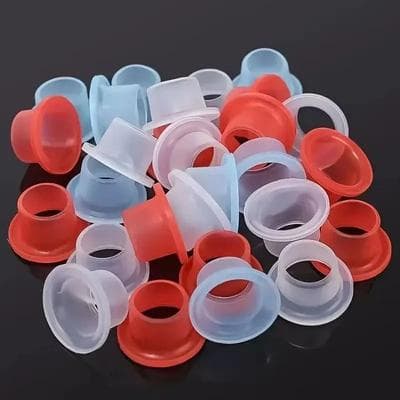 Useful Little Things 0.98in Silicone Faucet Sealing Gasket For Leak Prevention mixed Colors 10pcs