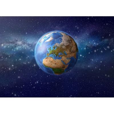 Fototapete PAPERMOON "Planet", bunt, B:3,5m L:2,6m, Vlies, Tapeten