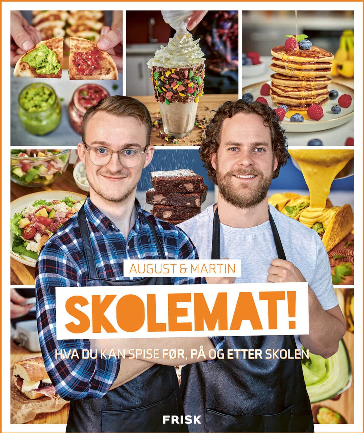 August Borgås og Martin Bryn Skolemat!