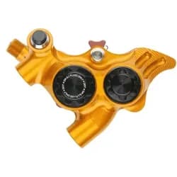 HOPE Bremssattel RX4+SL Flat Mount rear FM für Sram | DOT | orange