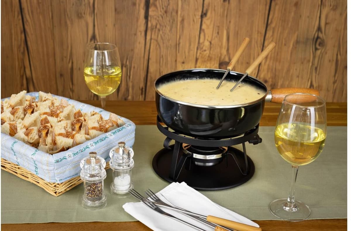 NOUVEL Fondue "Modern", schwarz, Fondues, Fondue schwarz Einheitsgröße