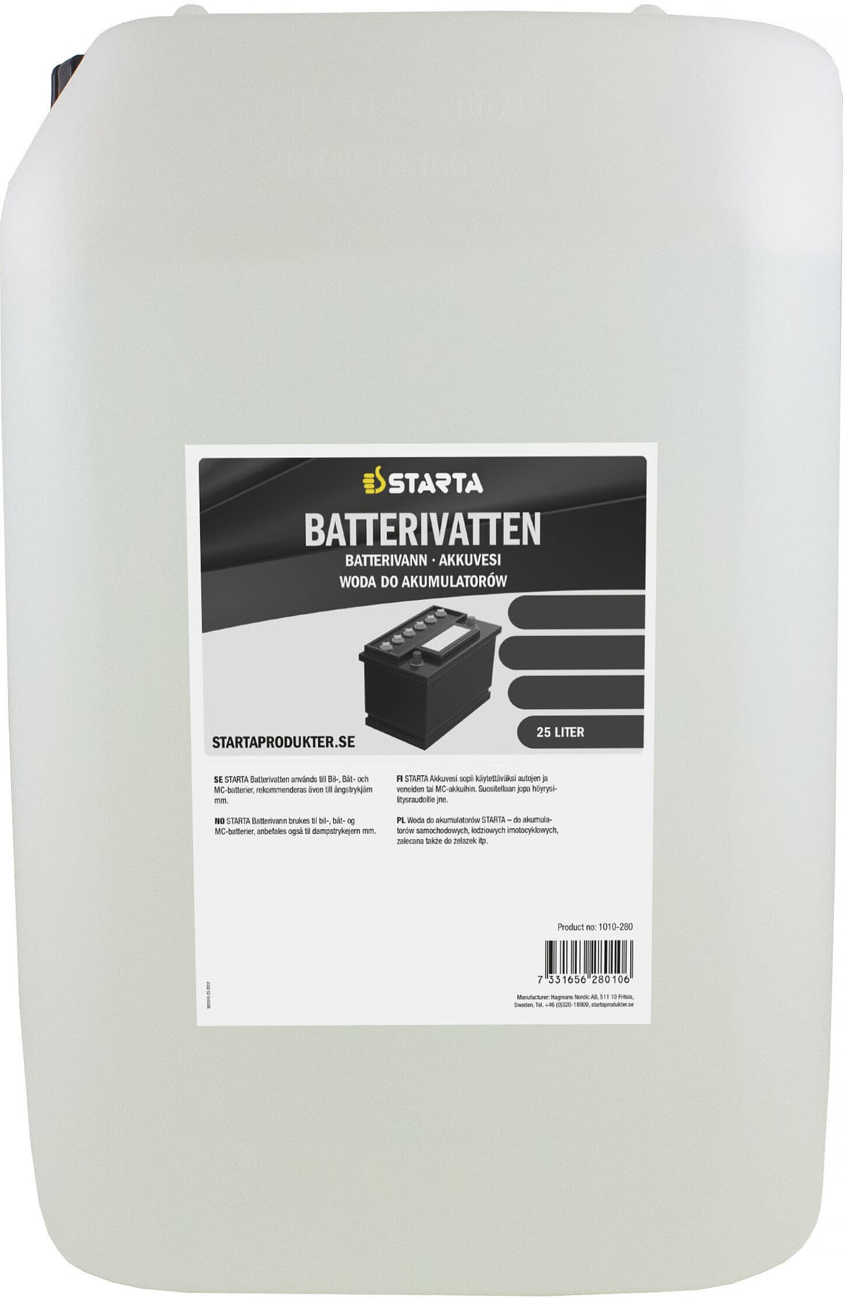 Starta Batterivatten