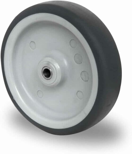 CASCOO Roue ø 125 mm Série P2W2 Palier lisse Acier inoxydable (125P2W2L0N)