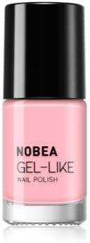 NOBEA Day-to-Day Gel-like Nail Polish verniz de unhas efeito gel tom Salmon nude #N62 6 ml. Day-to-Day Gel-like Nail Polish