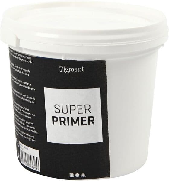 Pigment Super Primer, 385 Ml, Mat, Dækkende, Hvid