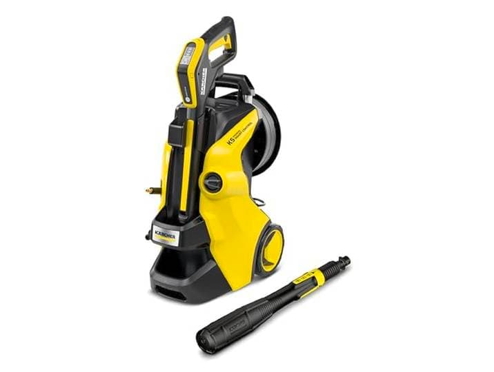 Kärcher hogedrukreiniger K 5 Premium Smart Control Flex, druk: max. 145 bar, opbrengst: 500 l/u, oppervlakteprestatie: 40 m²/u, slangtrommel, hogedrukslang en pistool