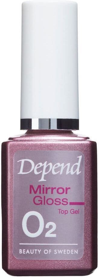 Depend Hybrid Speed Glossy Top Gel - 11 Ml. Top- & Base Coat Negler Skjønnhet