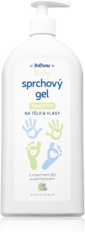 MedPharma Sprchový gel Sensitive baby σαμπουάν και αφρόλουτρο για παιδιά 500 ml