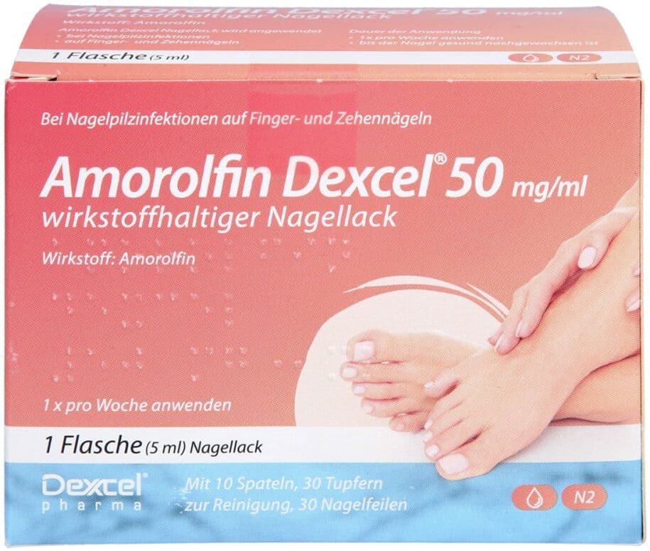 Amorolfin Dexcel 50 Mg/ml Wirkstoffhalt.nagellack 5ml