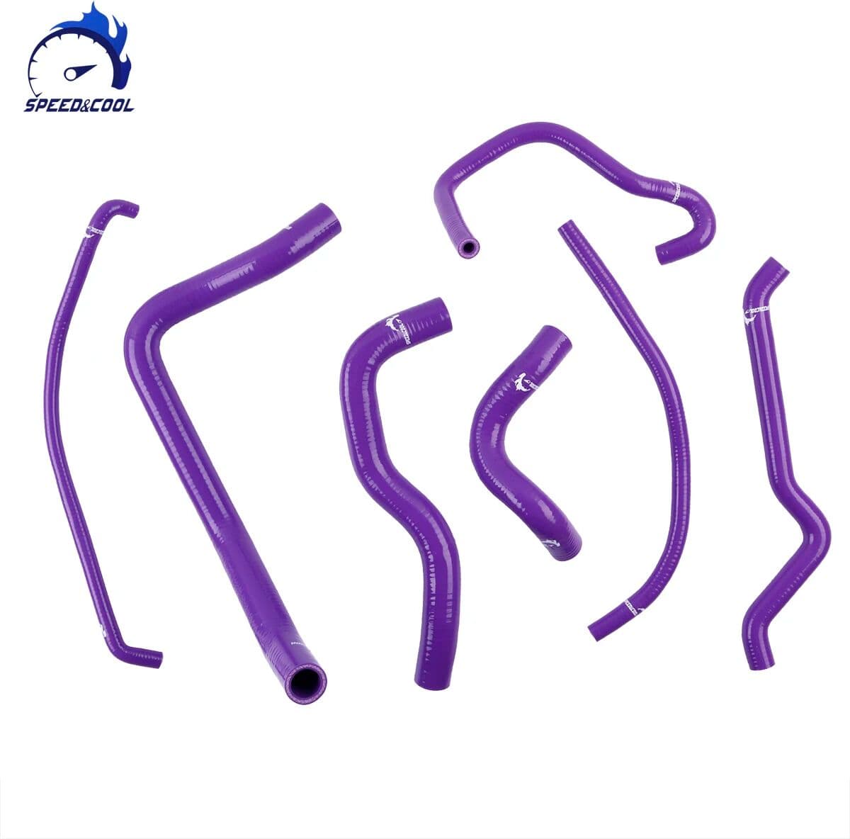 ZRGAE SPEED&COOL For 1995-1997 Kawasaki Ninja ZX6R Motorcycle Silicone Radiator Heater Coolant Tube Pipe Hose Kit
