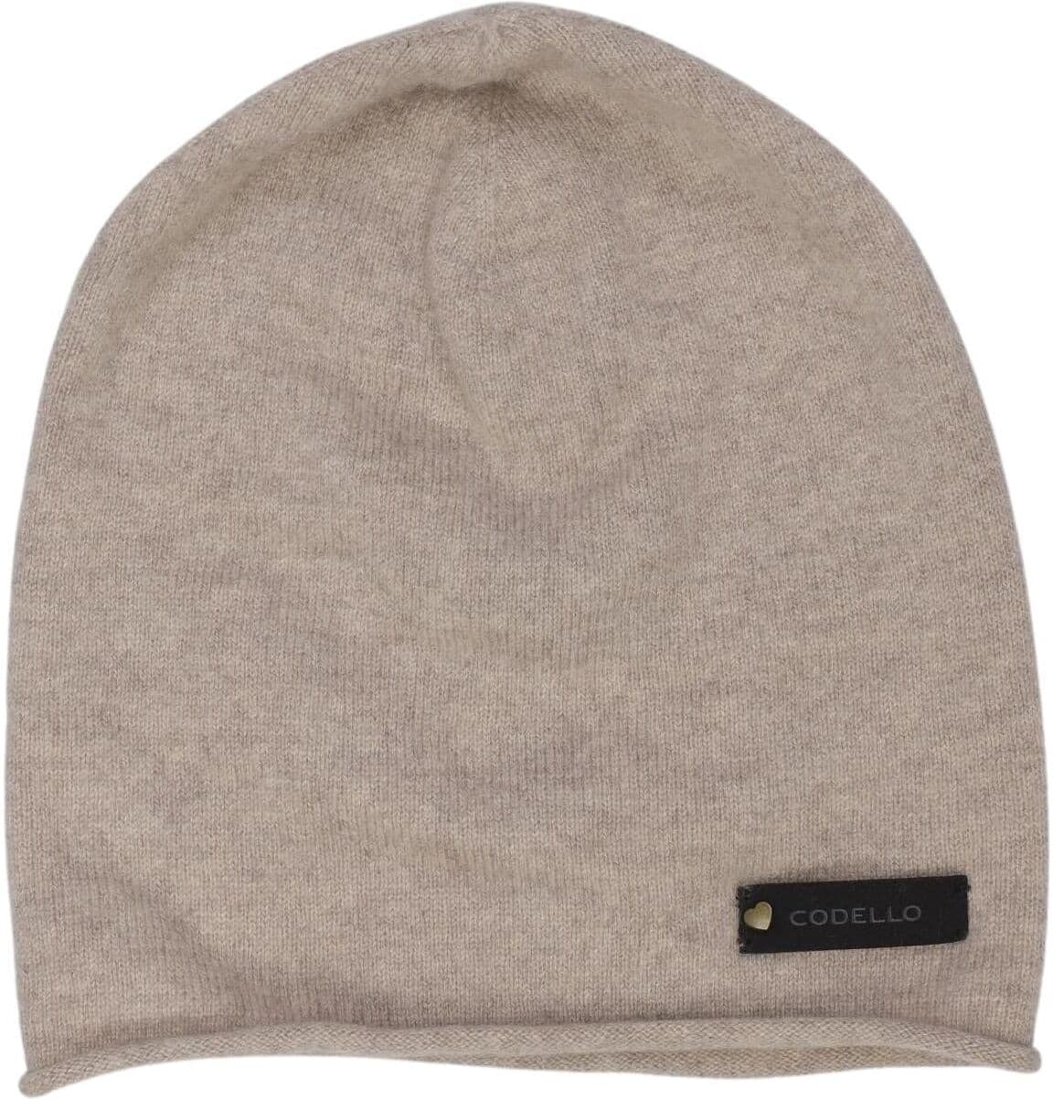 Codello Damen Hut oder Mütze, Beige, Gr. Onesize, Kaschmir - Second Hand