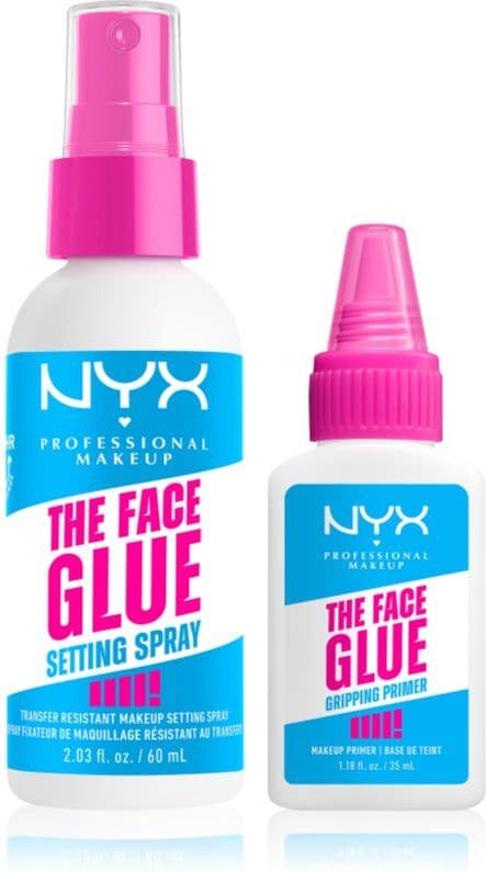 NYX Professional Makeup The Face Glue zestaw nadający idealny wygląd