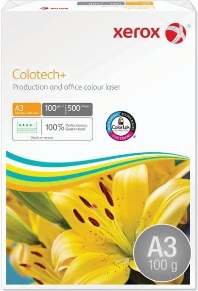 Xerox Colotech+ Kopipapir, A3/100g/500 Ark