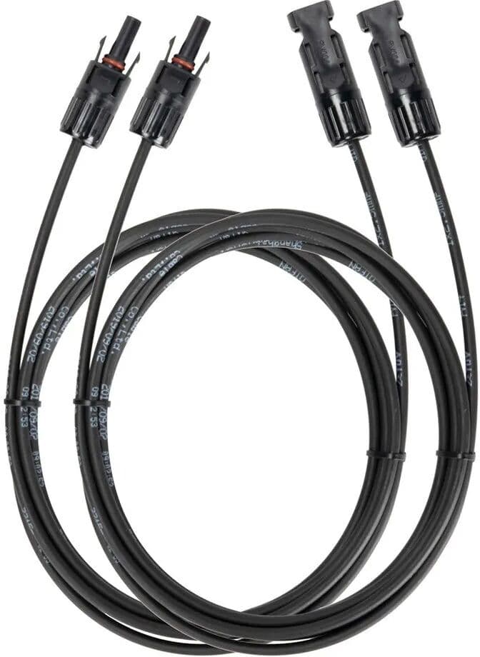 Ecoflow Cable De Carga Mc4 Solar Extension 3 M Black One Size