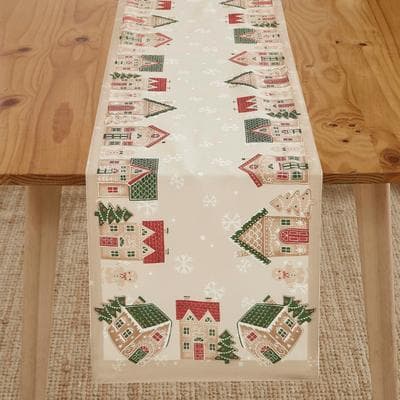 Avanti Linens "Avanti Gingerbread Village 72"" Runner"