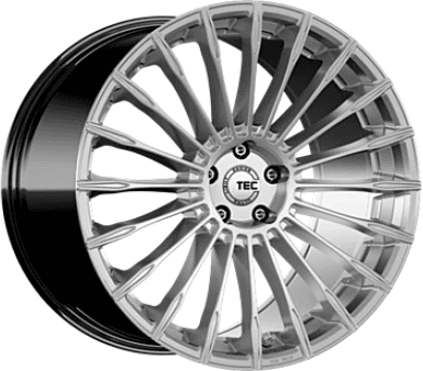 TEC Speedwheels Gt 5 Black Glossy 8.5x20 ET 45 5/112 Alufelge Schwarz